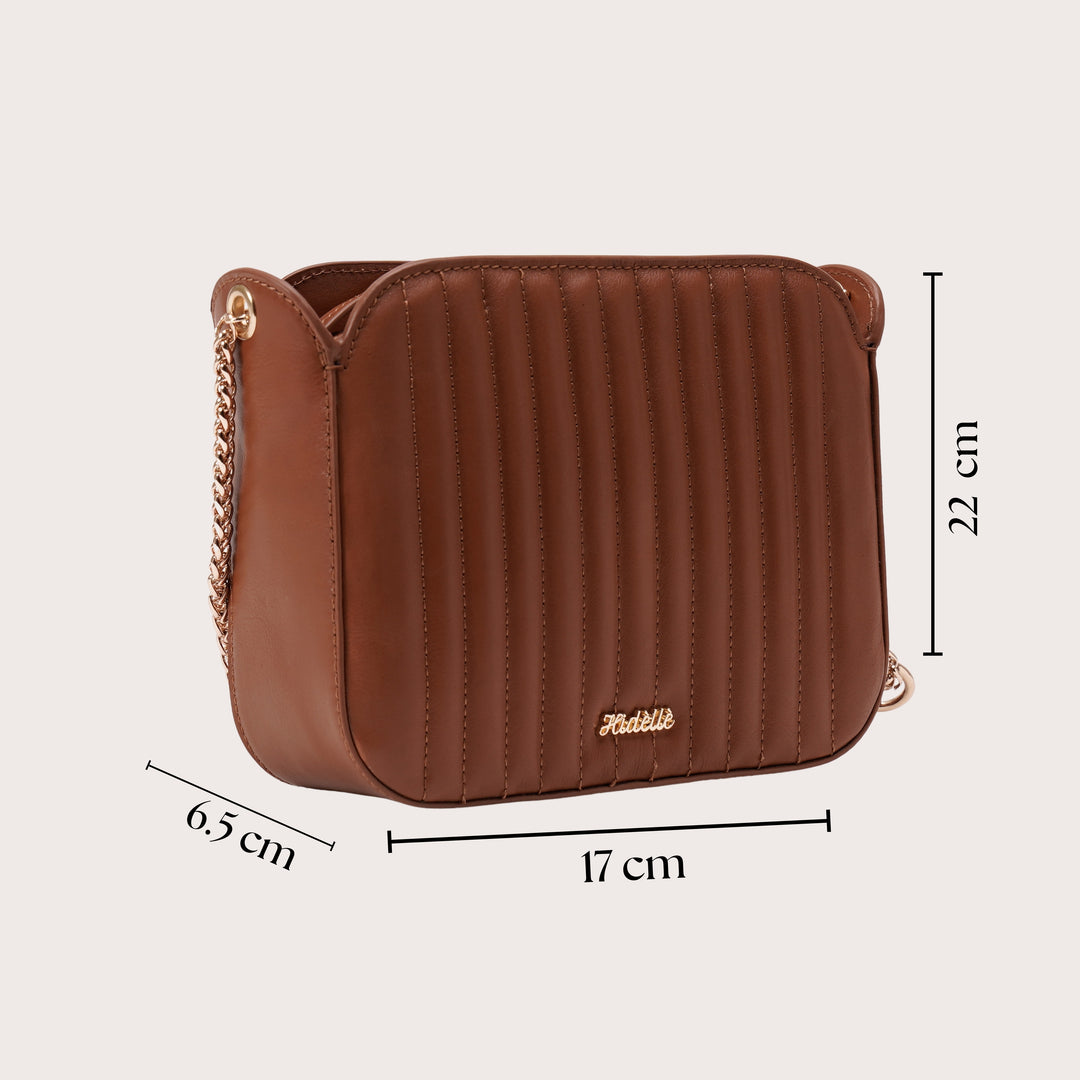LYON SLING BAG TAN