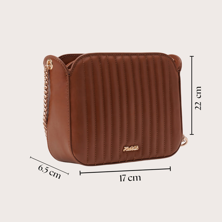 LYON SLING BAG TAN