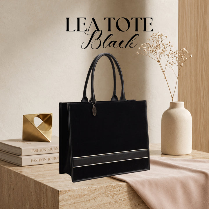 LEA TOTE BLACK