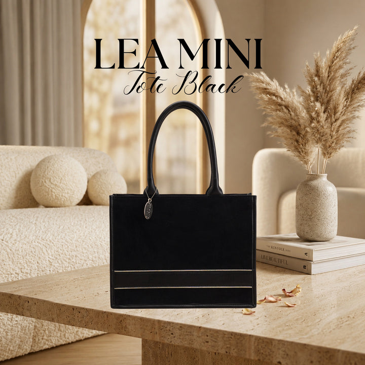 LEA MINI TOTE BLACK