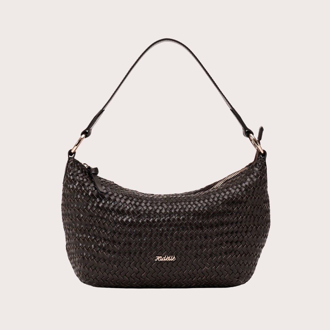SIMONE SHOULDER BAG DARK BROWN