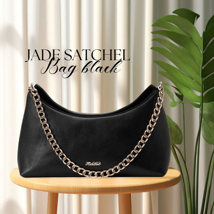 JADE SATCHEL BAG BLACK