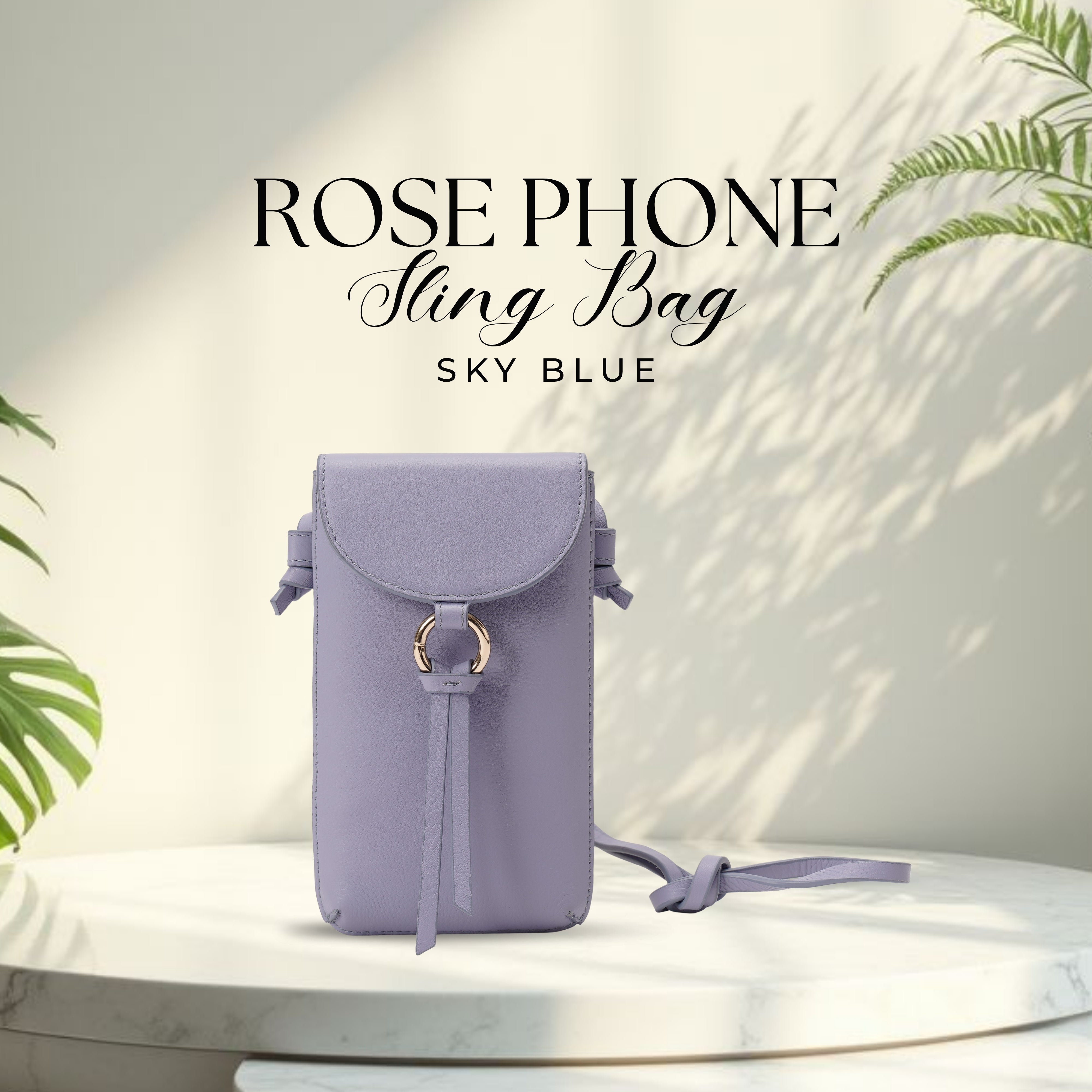 ROSE PHONE SLING BAG BORDEUX – Hidelle
