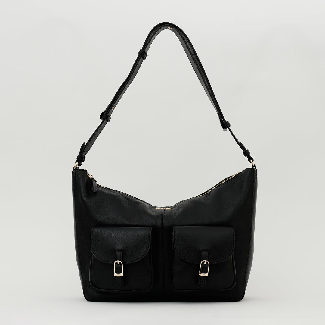 BERENICE HOBO BAG BLACK