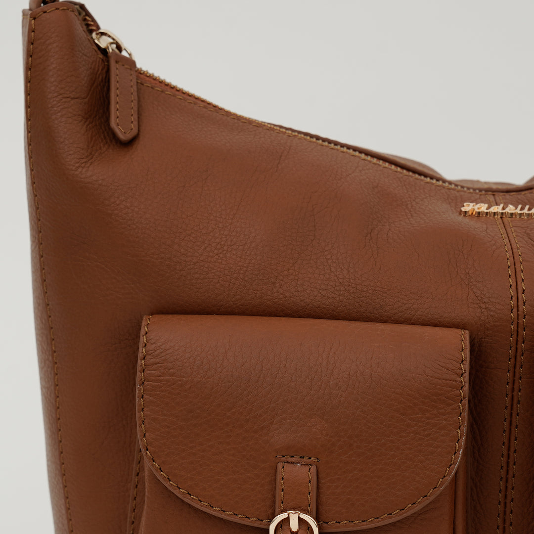 BERENICE HOBO BAG TAN