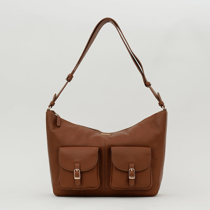 BERENICE HOBO BAG TAN