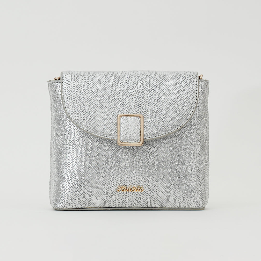 CHLOE SLING BAG SILVER