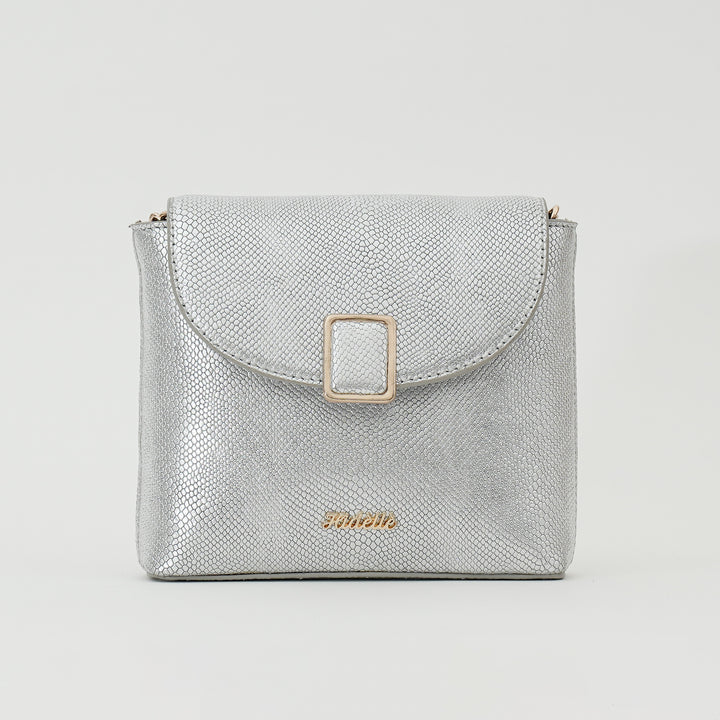 CHLOE SLING BAG SILVER