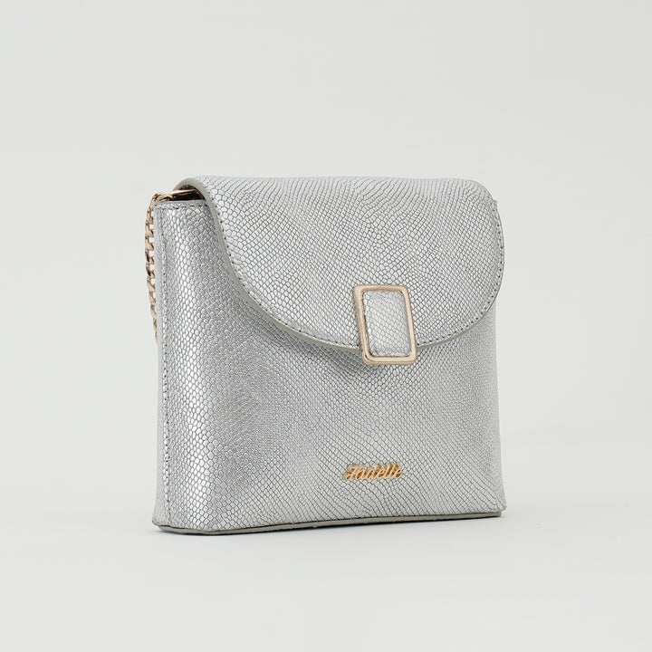 CHLOE SLING BAG SILVER