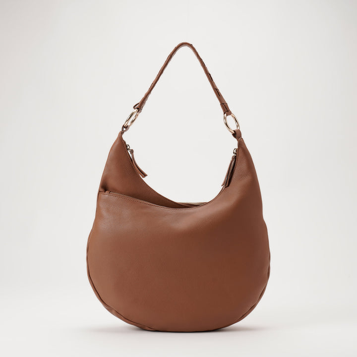 AUDREY HOBO TAN