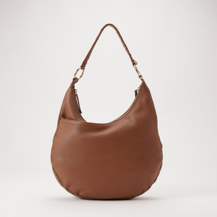 AUDREY HOBO TAN
