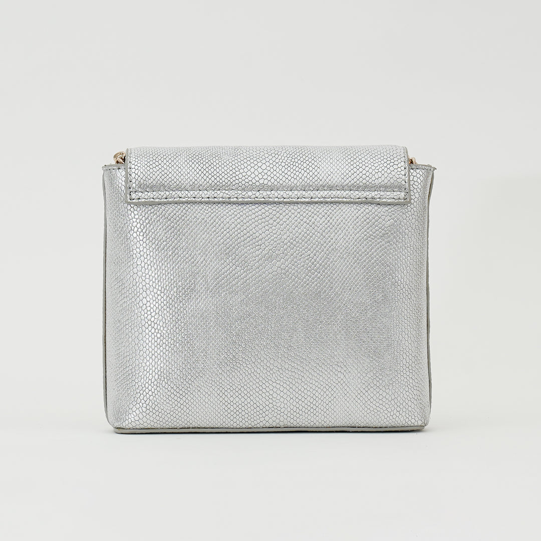 CHLOE SLING BAG SILVER