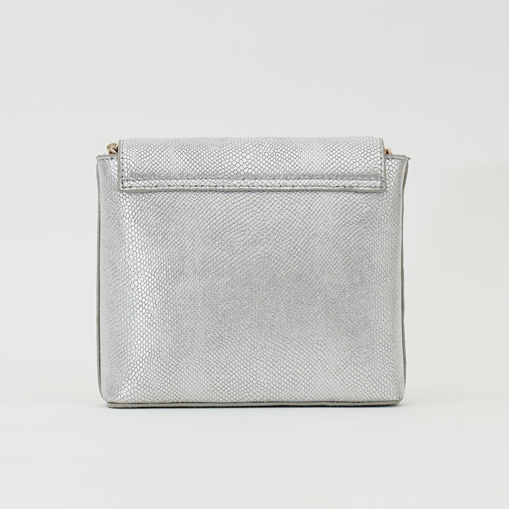CHLOE SLING BAG SILVER