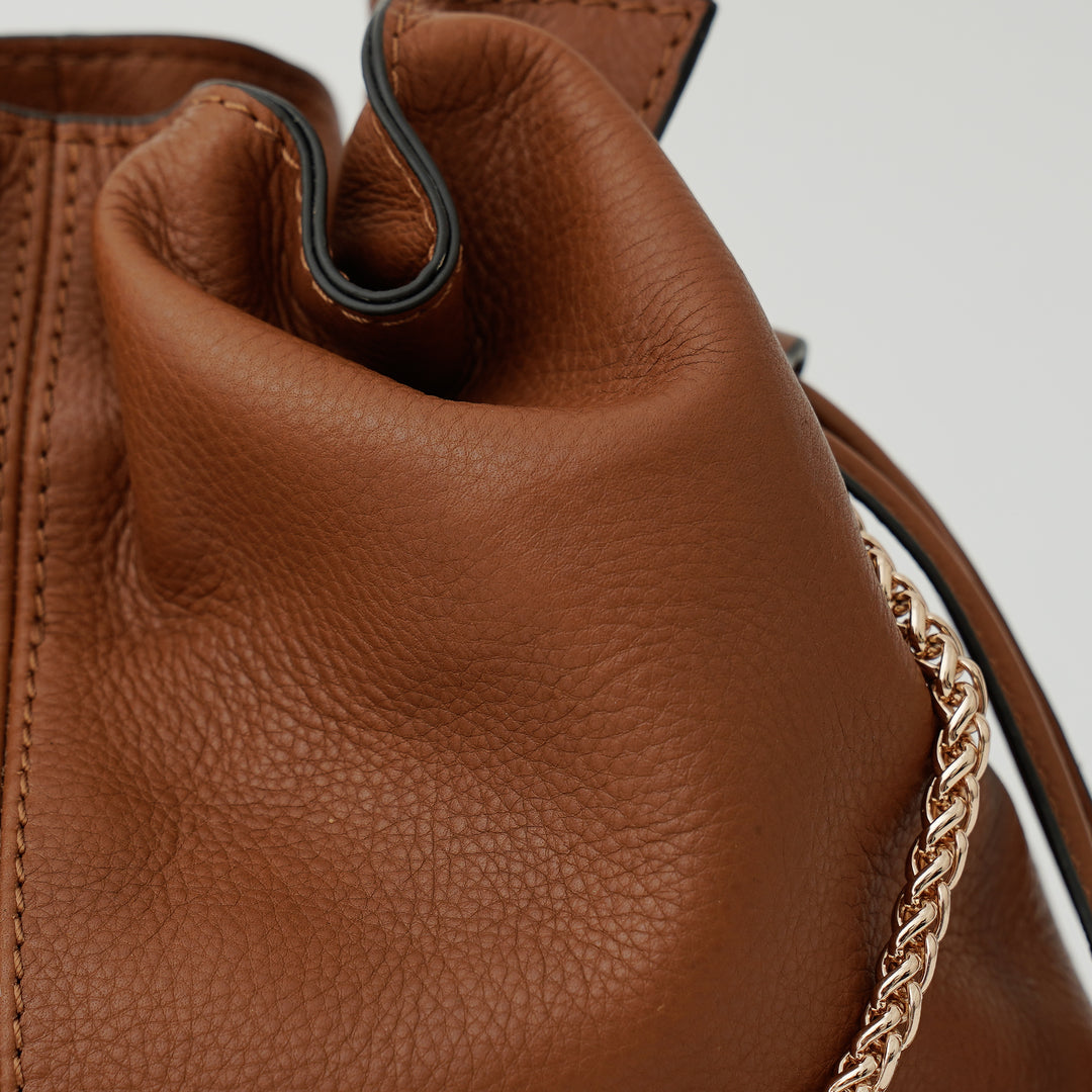 CLEMENCE SLING BAG TAN
