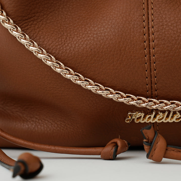 CLEMENCE SLING BAG TAN