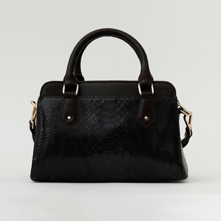 EVELYNE SATCHEL BAG BROWN