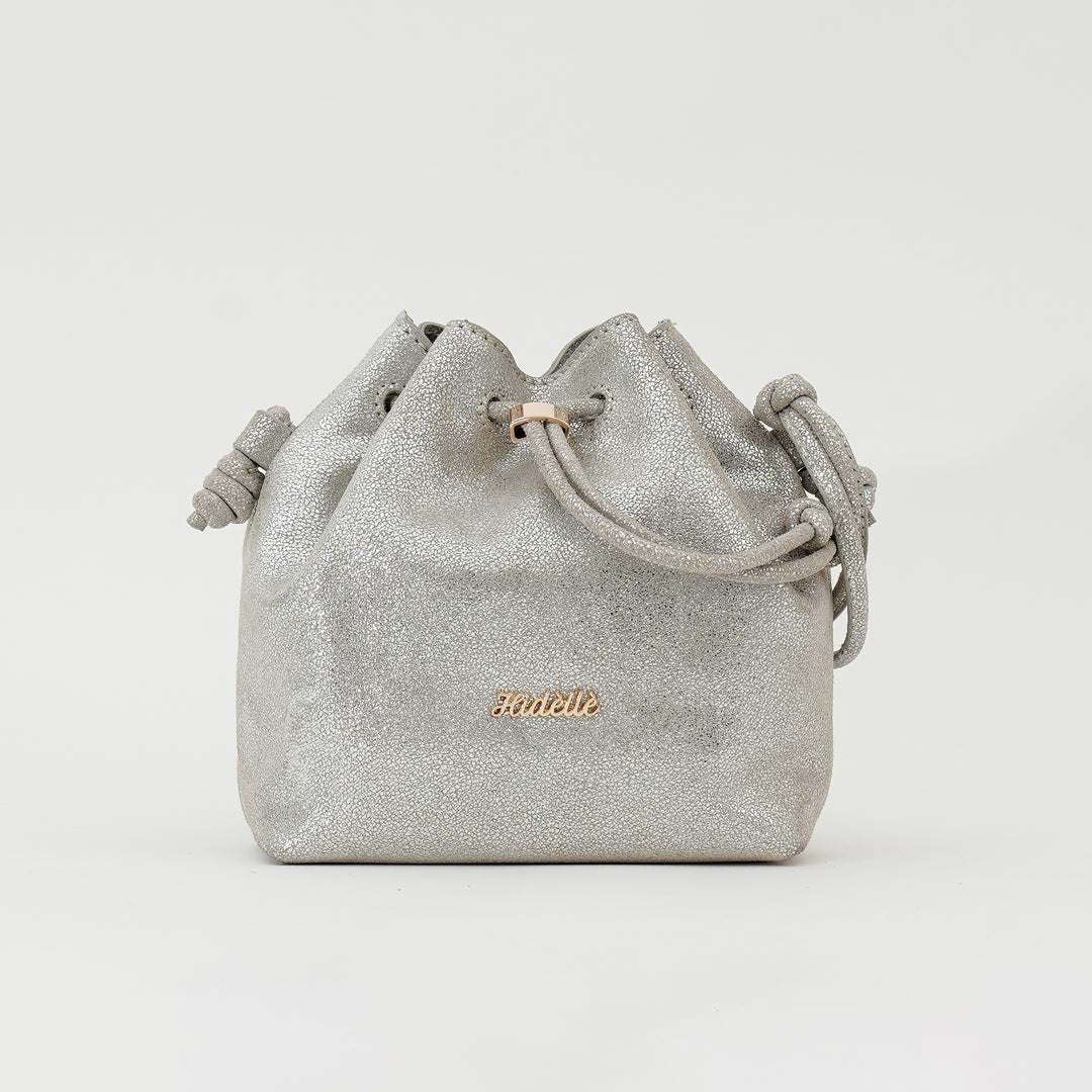 VALENTINE SLING BAG SILVER