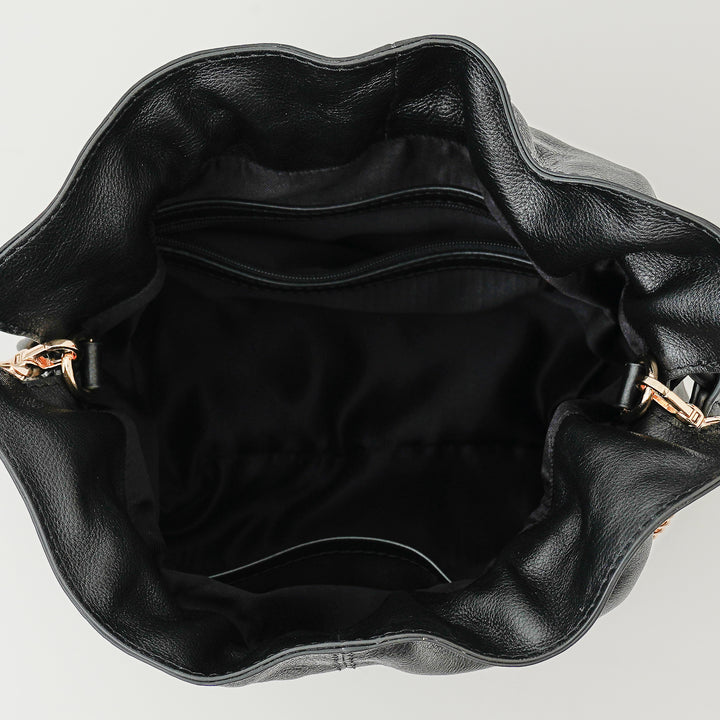 CLEMENCE SLING BAG BLACK