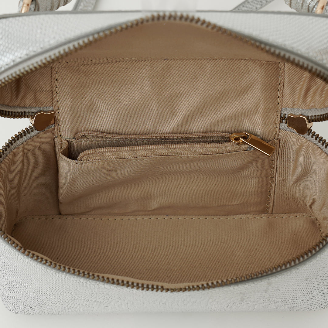 ROSALINE SLING BAG SILVER