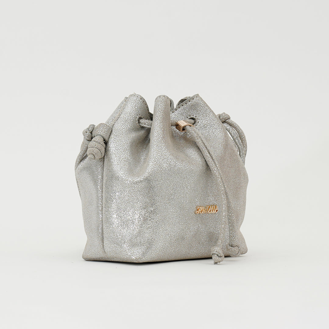VALENTINE SLING BAG SILVER