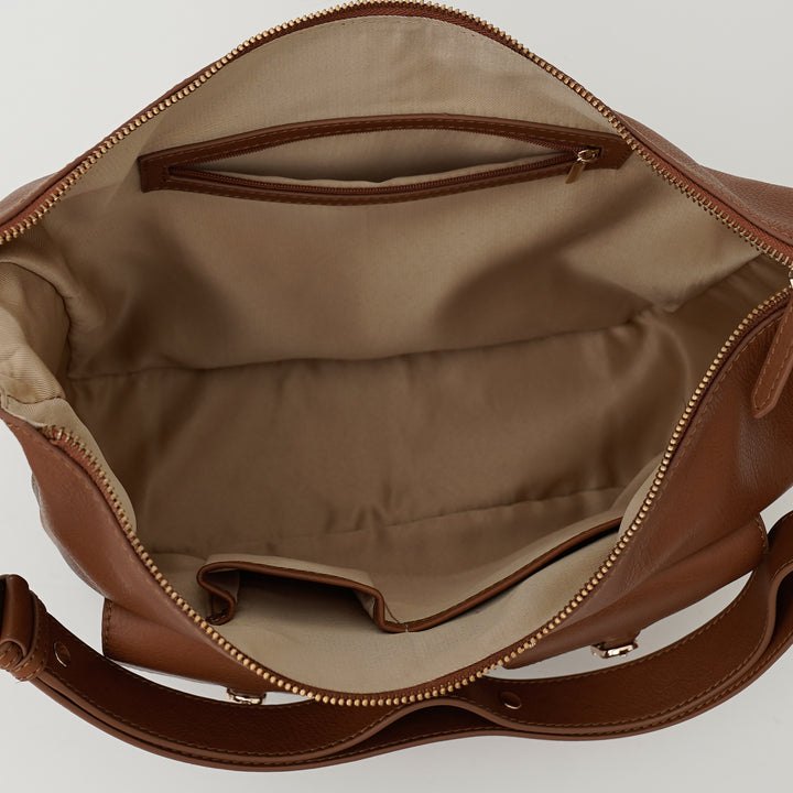 BERENICE HOBO BAG TAN