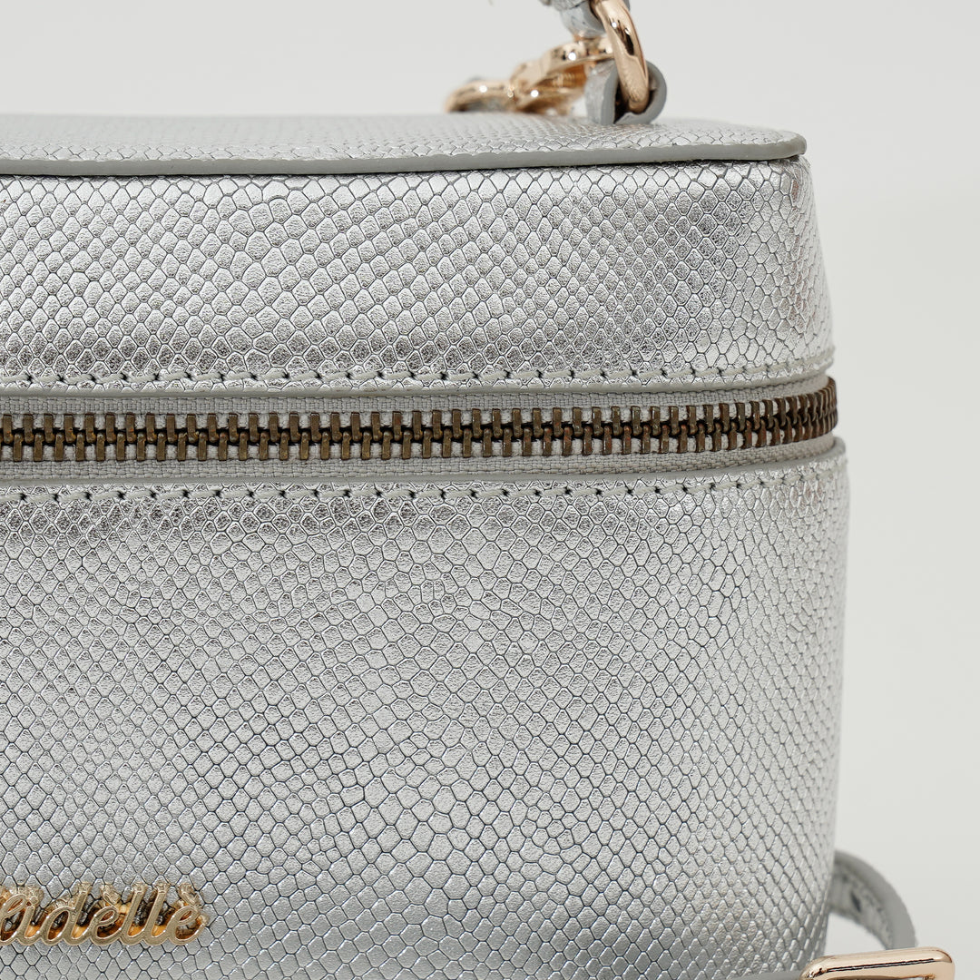 ROSALINE SLING BAG SILVER