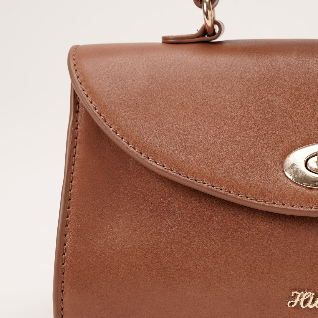 ELISA SHOULDER BAG TAN