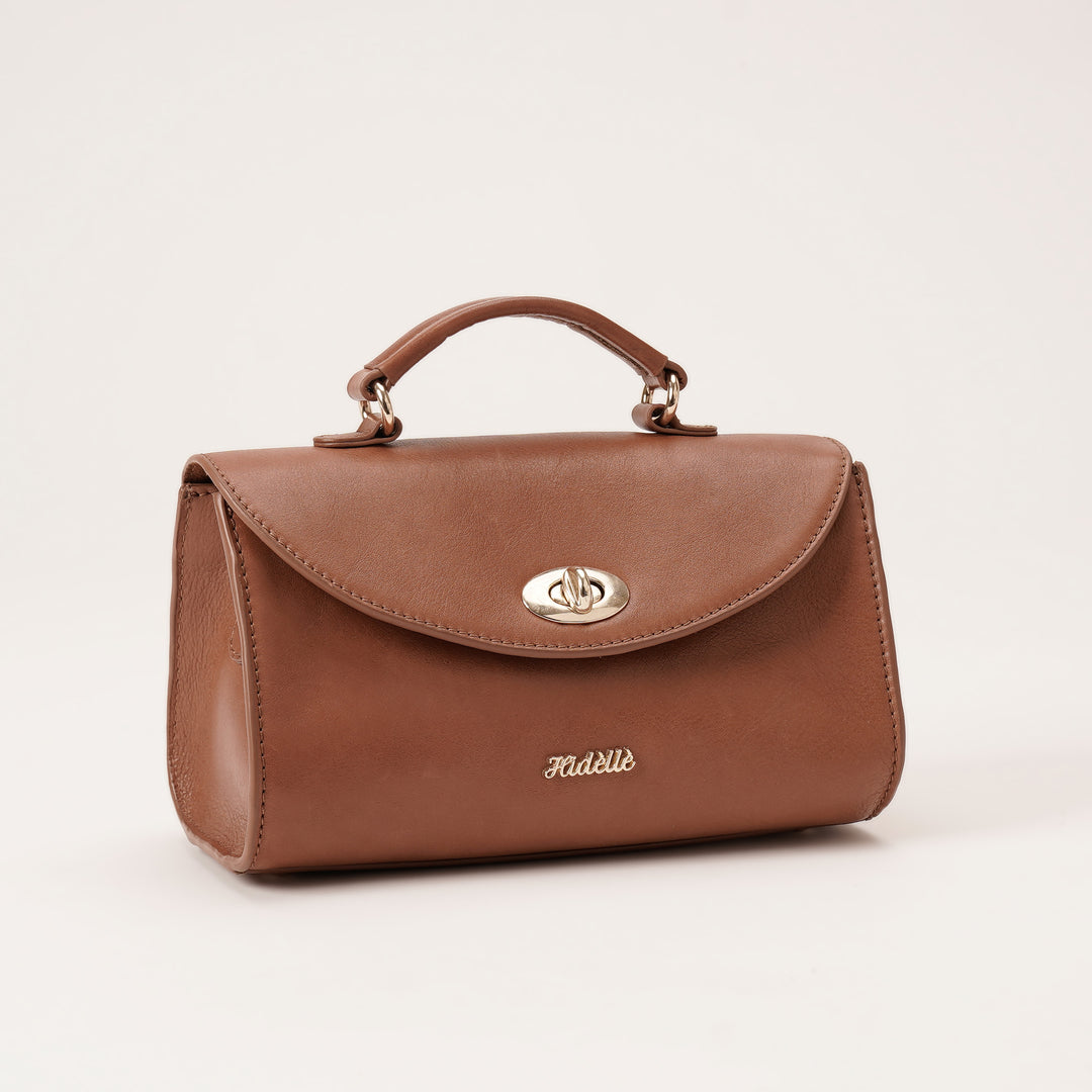 ELISA SHOULDER BAG TAN