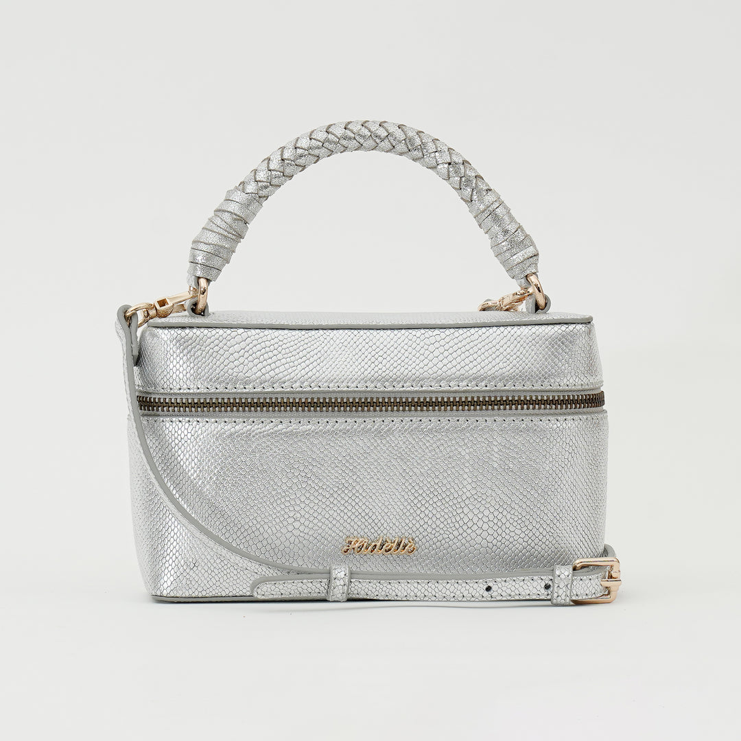 ROSALINE SLING BAG SILVER