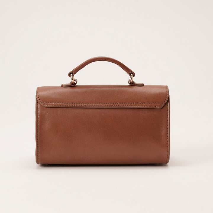 ELISA SHOULDER BAG TAN