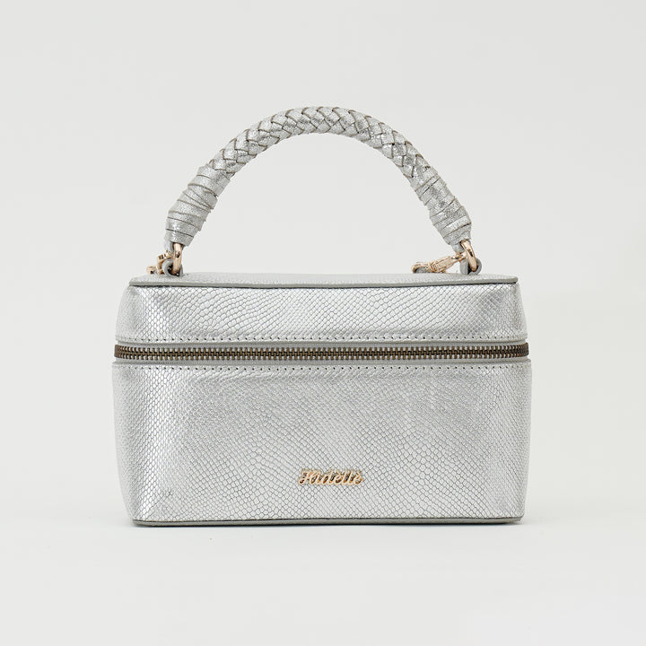 ROSALINE SLING BAG SILVER