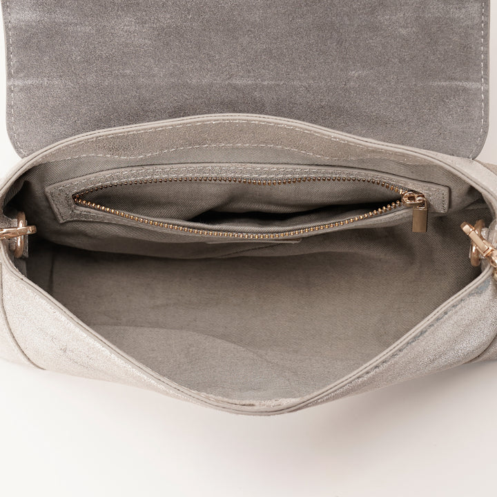 ALMA SHOULDER BAG SILVER