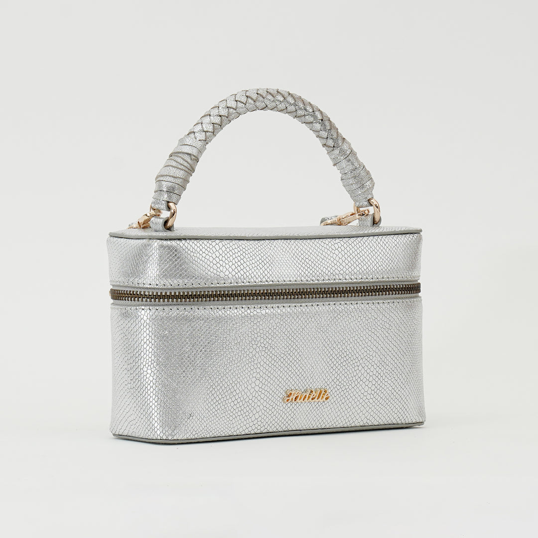 ROSALINE SLING BAG SILVER