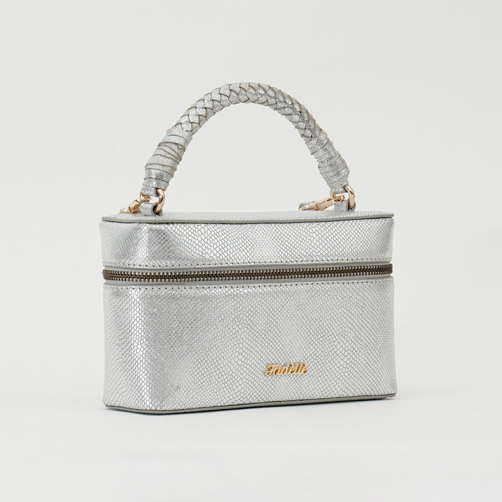 ROSALINE SLING BAG SILVER