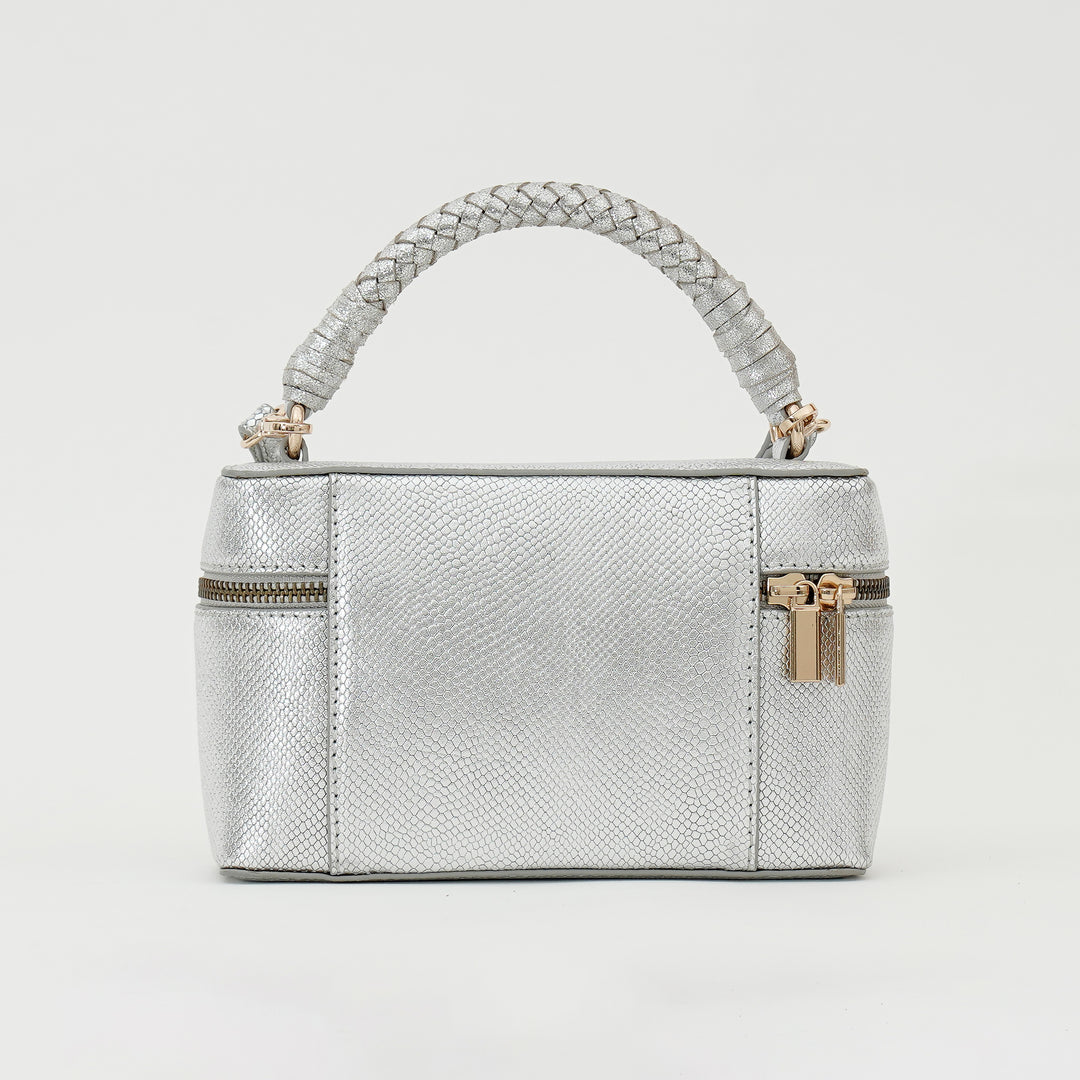 ROSALINE SLING BAG SILVER