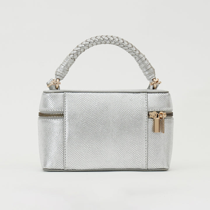 ROSALINE SLING BAG SILVER