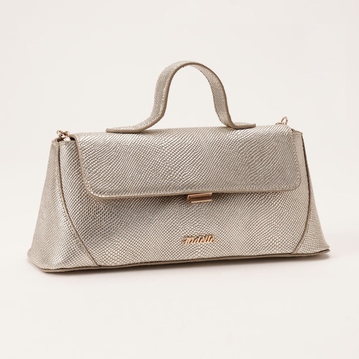 ALMA SHOULDER BAG LIGHT GOLD