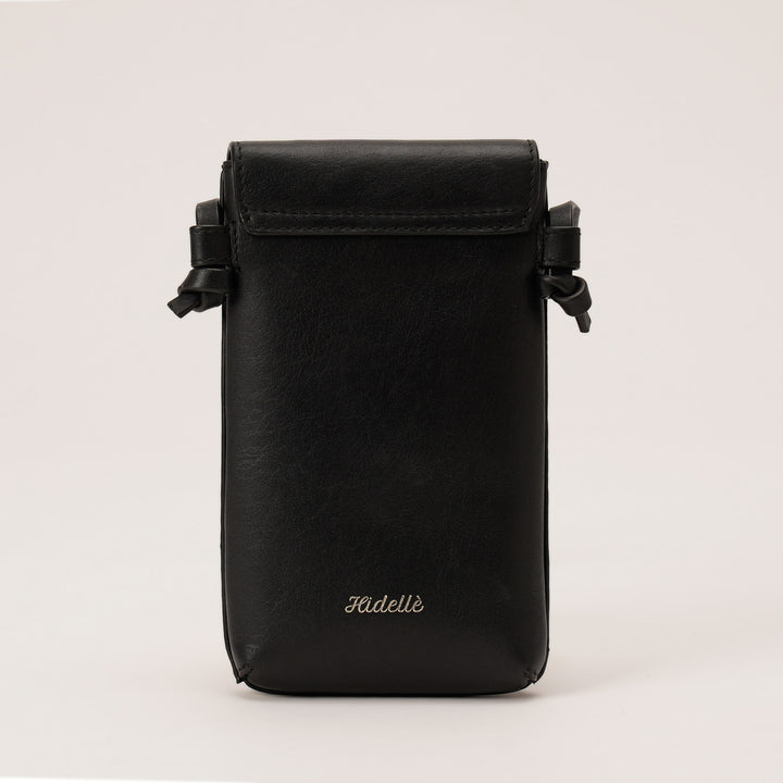 ROSE PHONE SLING BAG BLACK