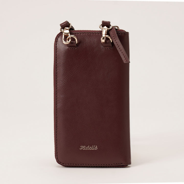 JANICE PHONE + WALLET SLING BAG BORDEUX