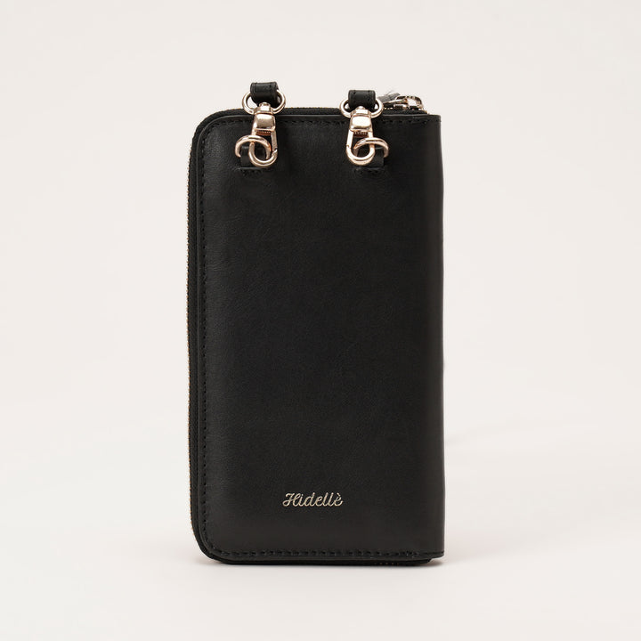 JANICE PHONE + WALLET SLING BAG BLACK