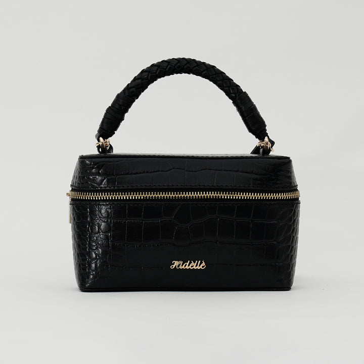 ROSALINE SLING BAG BLACK CROCO