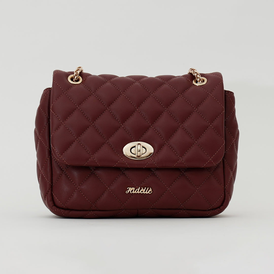 CORALIE SHOULDER BAG BURGUNDY