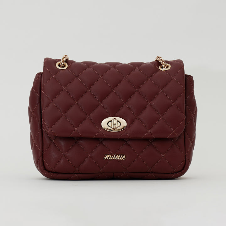 CORALIE SHOULDER BAG BURGUNDY