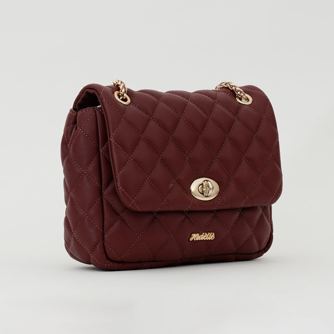 CORALIE SHOULDER BAG BURGUNDY