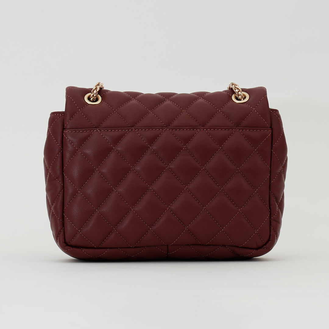 CORALIE SHOULDER BAG BURGUNDY