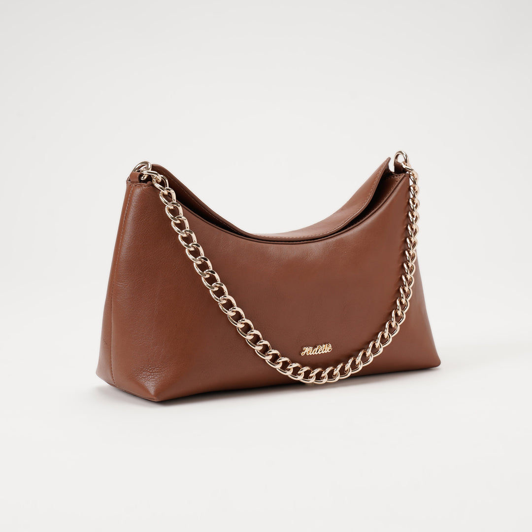 JADE SATCHEL BAG TAN