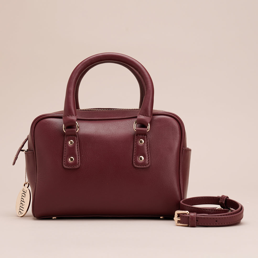 AVRIL SATCHEL BORDEUX