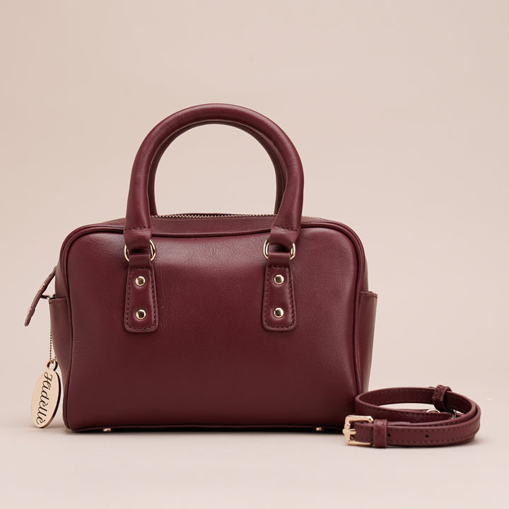 AVRIL SATCHEL BORDEUX