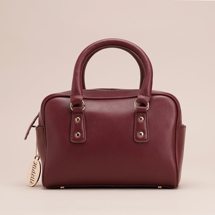 AVRIL SATCHEL BORDEUX