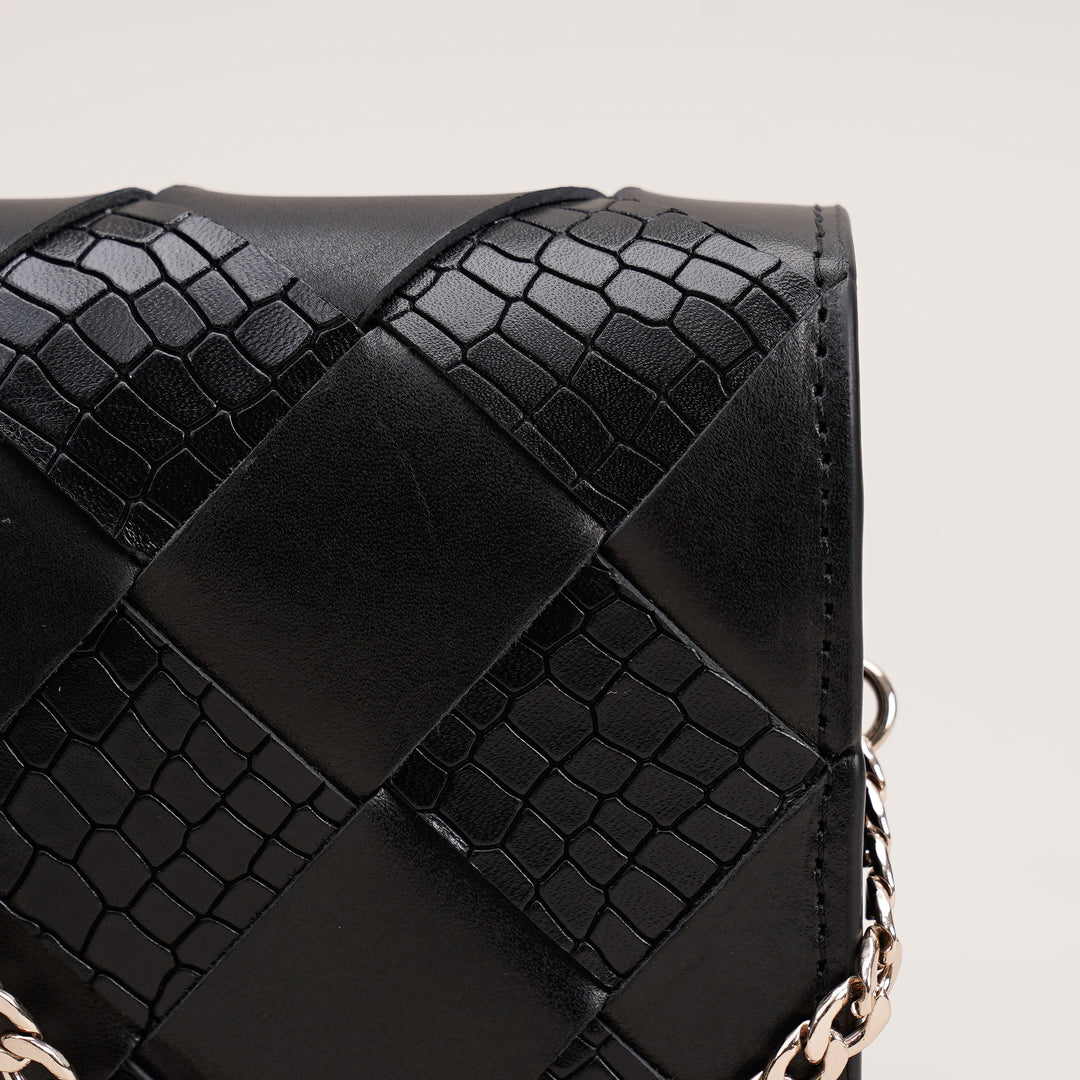 Camille Clutch Large Black